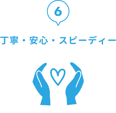 丁寧・安心・スピーディー